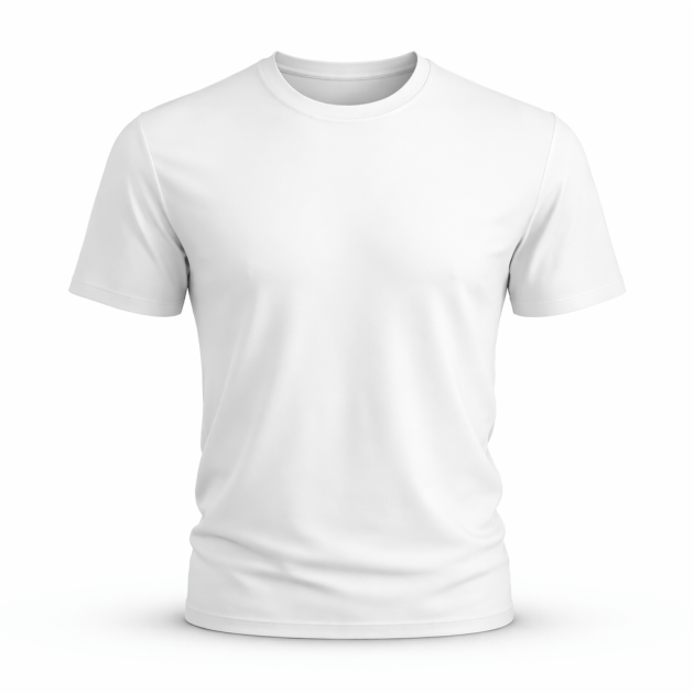 Curve Neck T shirts 220 Gsm