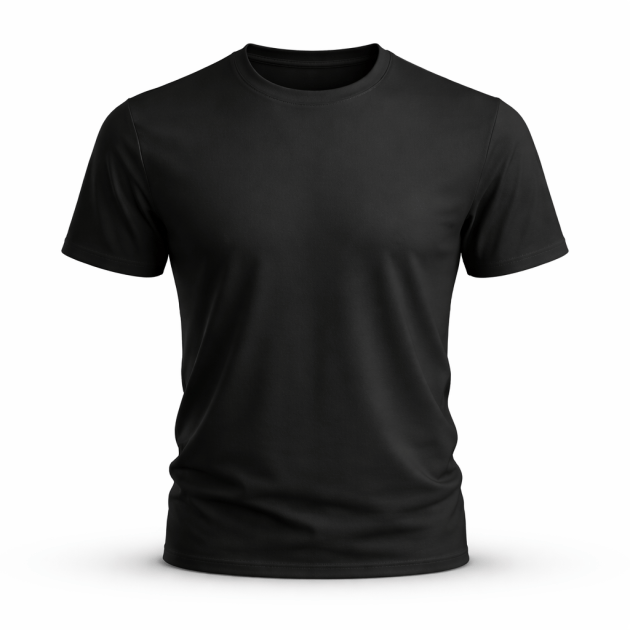 Curve Neck T shirts 220 Gsm