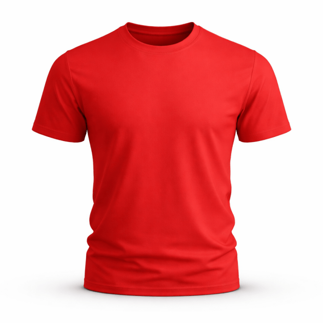 Curve Neck T shirts 220 Gsm