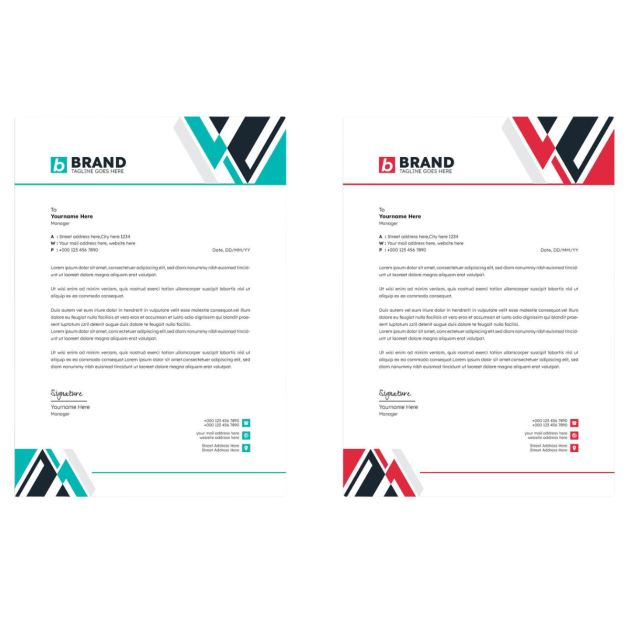 Letter Head printing