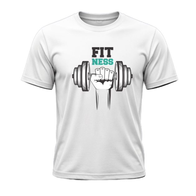 Curve Neck T shirts 220 Gsm